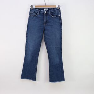 Frame Le Crop Mini Boot Jeans size 25